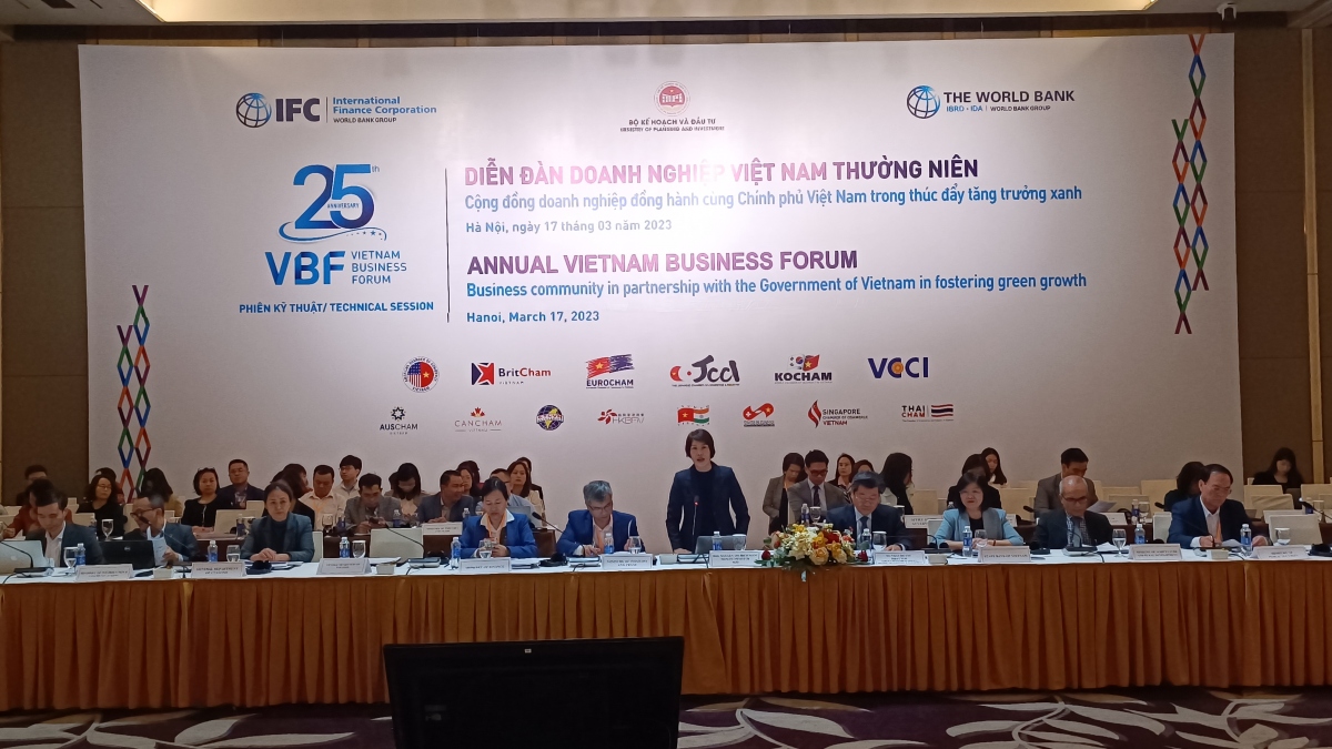 Green growth under the spotlight at 2023 Vietnam Business Forum